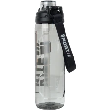 Пляшечка для води, 800 мл, чорна, K25-1211-1 Kite