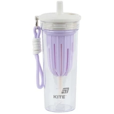 Стакан для води, 650 мл, біло-ліловий, K25-1219-2 Kite