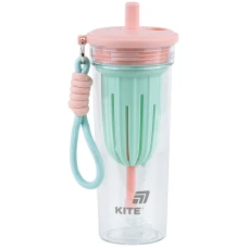 Стакан для води, 650 мл, рожево-зелений, K25-1219-1 Kite