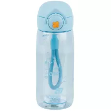 Пляшечка для води, 480 мл, блакитна, K25-1236-2 Kite