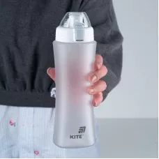 Пляшечка для води, 660 мл, біла, K25-1216-1 Kite