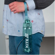 Пляшечка для води, 800 мл, бірюзова, K25-1211-2 Kite