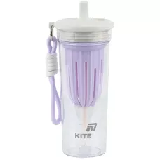 Стакан для води, 650 мл, біло-ліловий, K25-1219-2 Kite