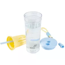 Стакан для води, 650 мл, жовто-блакитний, K25-1219-3 Kite