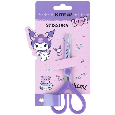 Ножиці дитячі з мал. на лезі, 13см, Kuromi HK25-121 Kite