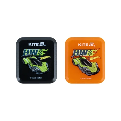 Точилка з контейнером прямокутна Hot Wheels HW25-116 Kite