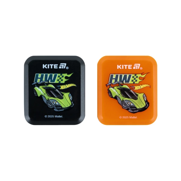 Точилка з контейнером прямокутна Hot Wheels HW25-116 Kite