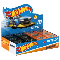 Точилка з контейнером прямокутна Hot Wheels HW25-116 Kite