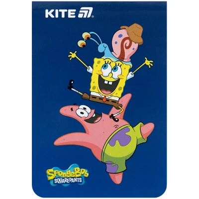 Блокнот 48арк., 70*105мм. Sponge Bob SB25-224 Kite