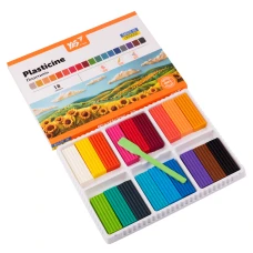 Пластилін YES, 18 кол., 360г. "Orange Line" 540691
