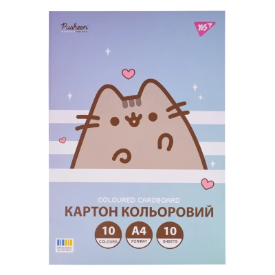 Картон кольоровий односторонній YES 