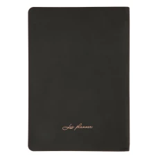 Щоденник А5 Leo Planner недатований "Hypnotic", м'який, чорний, 320 сторінок, 252703