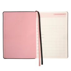 Щоденник А5 Leo Planner недатований "Hypnotic", м'який, чорний, 320 сторінок, 252703