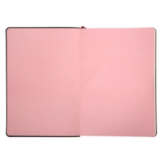 Щоденник А5 Leo Planner недатований "Hypnotic", м'який, чорний, 320 сторінок, 252703