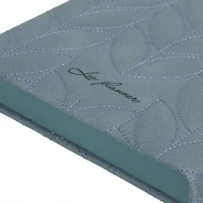 Щоденник А5 Leo Planner недатований "Vibe", твердий, димчасто-блакитний, 320 сторінок, 252697
