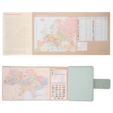 Щоденник А6 Leo Planner недатований "Chiara", твердий, світло-бірюзовий, 320 сторінок, 252710