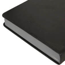Щоденник-діловий записник А5 Leo Planner датований 2026 "Nero", твердий, чорний, 368 с, 252687
