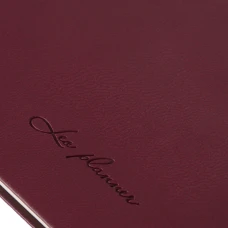 Щотижневик 10х17см Leo Planner датований 2026 "Story", м'який, винний, 128 сторінок, 252653