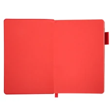 Щоденник-діловий записник А5 Leo Planner датований 2026 "Binario", м'який, червоний, 368 с, 252642