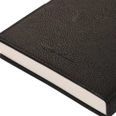 Щоденник-діловий записник А5 Leo Planner датований 2026 "Credo", інтегральний, чорний, 368 с, 252647