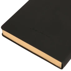 Щоденник-діловий записник А5 Leo Planner датований 2026 "Enigma", м'який, чорний, 368 с, 252700