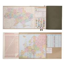 Щоденник-діловий записник А5 Leo Planner датований 2026 "Velvet", м'який, темно-зелений, 368 с, 252637