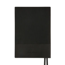 Щоденник-діловий записник А5 Leo Planner датований 2026 "Velvet", м'який, чорний, 368 с, 252638