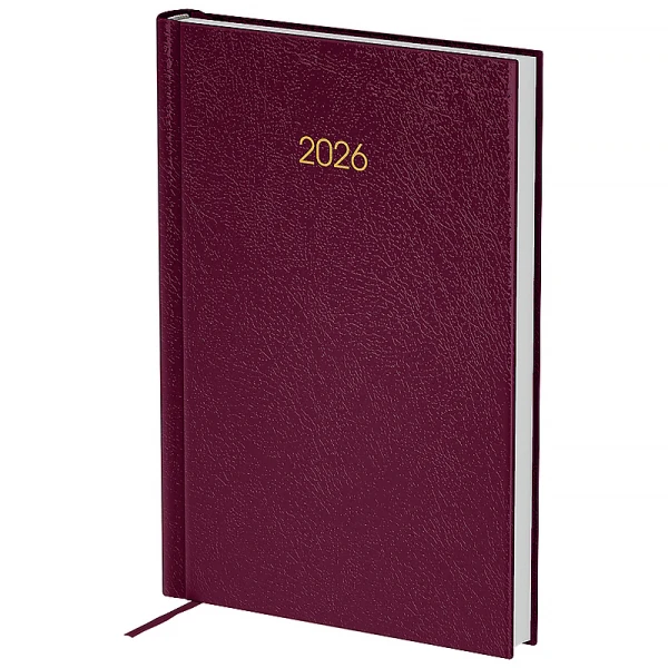 Щоденник 2026 Classic City, 145*210, з/т сливовий, 8842-26-5-A