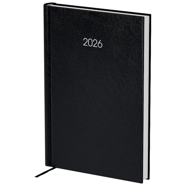 Щоденник 2026 Classic City, 145*210, с/т чорний, 8842-26-1-A
