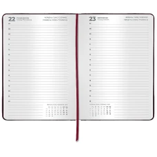 Щоденник 2026 Classic Lux, 145*210, слп/т коричневий, 8844-26-4-A