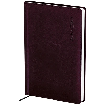 Щоденник 2026 Classic Lux, 145*210, слп/т коричневий, 8844-26-4-A