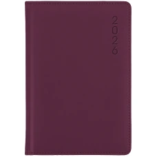 Щоденник 2026 Classic Palermo, 145*210, слп/т сливовий, 8843-26-6-A