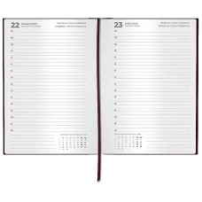 Щоденник 2026 Classic Style, 145*210, з/т коричневий, 8840-26-4-A