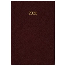 Щоденник 2026 Classic Style, 145*210, з/т коричневий, 8840-26-4-A