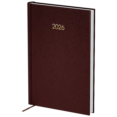 Щоденник 2026 Classic Style, 145*210, з/т коричневий, 8840-26-4-A