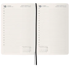 Щоденник 2026 Partner City Soft, 145*210, чорний, 8821-26-01-A
