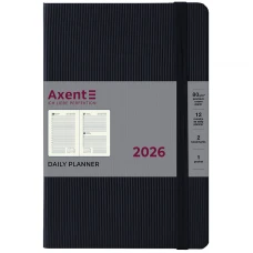 Щоденник 2026 Partner Lines, 145*210, чорний, 8815-26-01-A