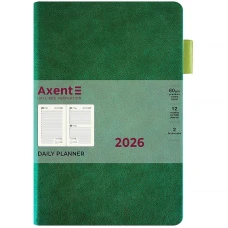 Щоденник 2026 Partner Soft Muse, 145*210, зелений, 8827-26-2-A