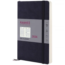 Щоденник 2026 Partner Soft Skin, 145*210, синій, 8810-26-02-A