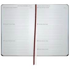 Щотижневик 2026 Partner City Soft, 125*195, коричневий, 8521-26-05-A