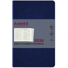 Щотижневик 2026 Partner City Soft, 125*195, синій, 8521-26-02-A