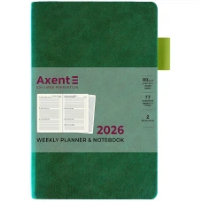 Щотижневик 2026 Partner Soft Muse, 125*195, зелений, 8527-26-2-A