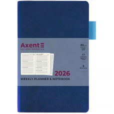 Щотижневик 2026 Partner Soft Muse, 125*195, синій, 8527-26-3-A