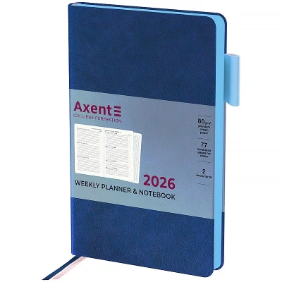 Щотижневик 2026 Partner Soft Muse, 125*195, синій, 8527-26-3-A