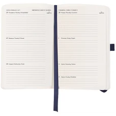 Щотижневик 2026 Partner Soft Skin, 125*195, синій, 8509-26-02-A
