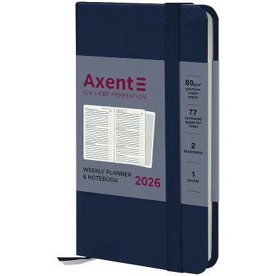 Щотижневик 2026 Pocket Strong, 90*150, синій, 8508-26-02-A
