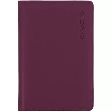 Щоденник 2026 Classic Palermo, 145*210, слп/т сливовий, 8843-26-6-A