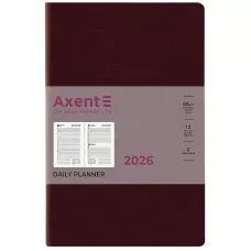 Щоденник 2026 Partner City Soft, 145*210, коричневий, 8821-26-05-A