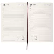 Щоденник 2026 Partner City Soft, 145*210, коричневий, 8821-26-05-A