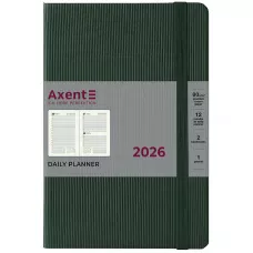 Щоденник 2026 Partner Lines, 145*210, темно-зелений, 8815-26-23-A